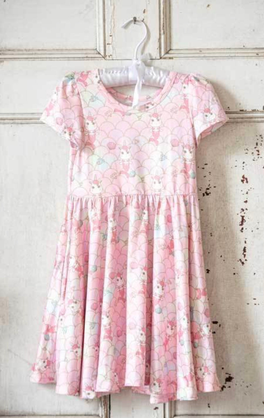Twirl Dress Pink Unicorn Mermaid, Size 2T – Conner's Corner Collectibles,  Antiques, Boutique & Gifts