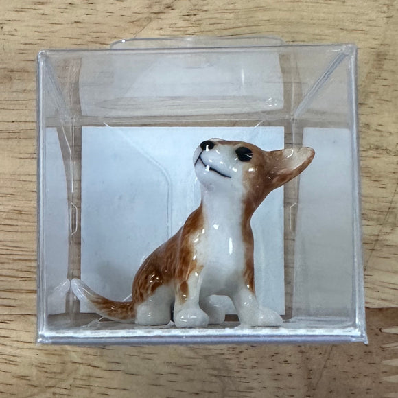 Little Critterz Chihuahua Miniature Porcelain Figurine