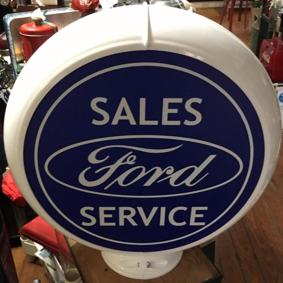 Ford Reproduction Gas Pump Globe Sign