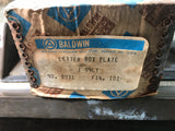 Vintage Baldwin Bronze Letter Box Plate