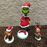 Department 56 Grinch, Max and Cindy-Lou Who