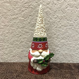 Jim Shore Gnome with Holly Sprig