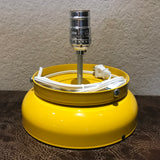 Shell Yellow Gas Pump Globe Lamp Base