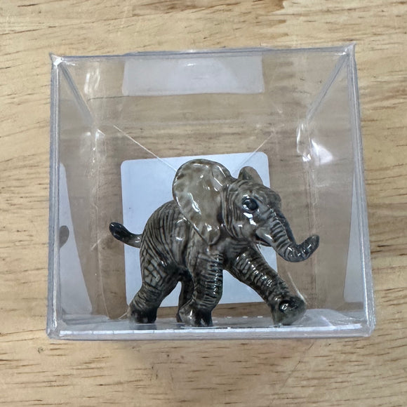 Little Critterz Elephant Miniature Porcelain Figure