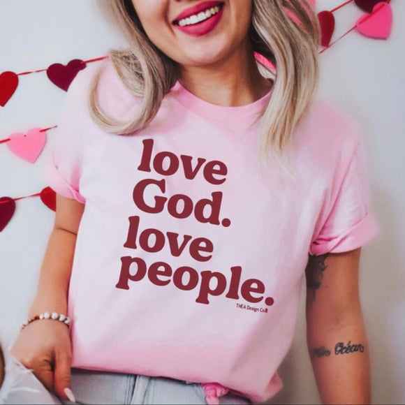 Love God, Love People T Shirt
