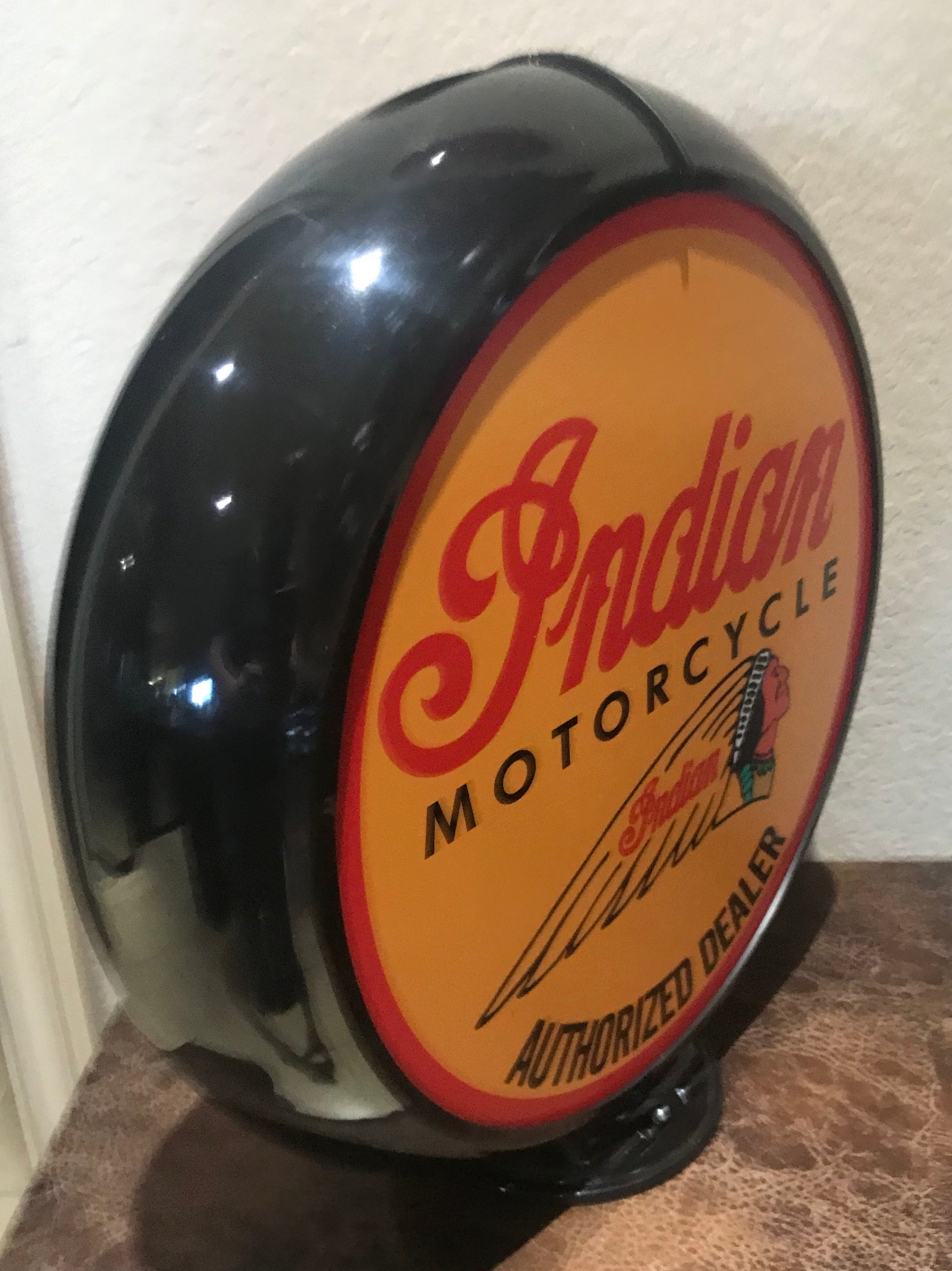 Indian Motorcycle Gas Pump fashion Globe