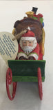 Jim Shore in His Sleigh Full of Toys Ornament