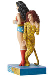 Jim Shore DC Comics Wonder Woman vs Cheetah