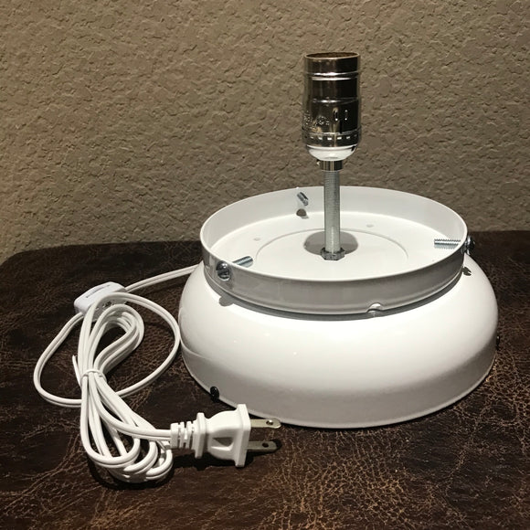 Gas Pump Globe Lamp Base