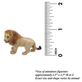 Little Critterz Lion Miniature Porcelain Figurine