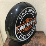 Harley-Davidson Genuine Gasoline Reproduction Poly Plastic Gas Pump Globe