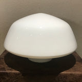 Vintage 15” Milk Glass Ceiling Light Globe