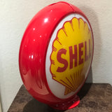 Shell Reproduction Gas Pump Globe, Glass Lenses