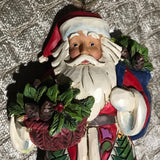 Jim Shore Santa with Pinecones Ornament