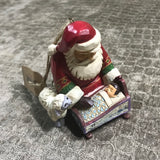 Jim Shore Santa with Baby Jesus Ornament