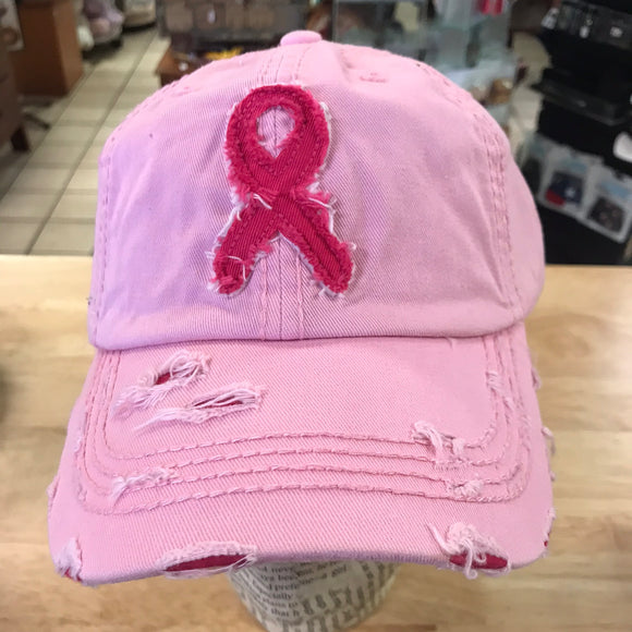Breast Cancer Warrior Ball Cap