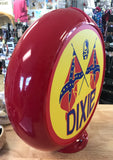 Dixie Reproduction Poly Plastic Gas Pump Globe