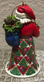 Jim Shore Santa with Pinecones Ornament