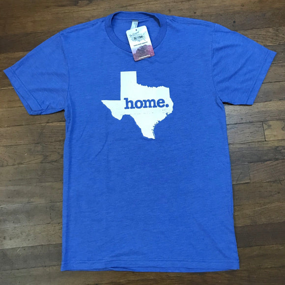 Texas Home TShirt, Royal Blue