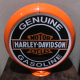 Harley-Davidson Genuine Gasoline Reproduction Gas Pump Globe