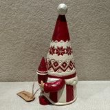 Jim Shore Gnome with Cardinal Nordic