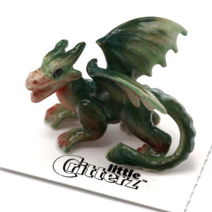 Little Critterz Dragon Miniature Porcelain Figurine