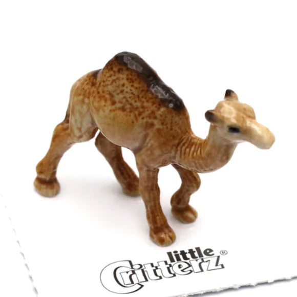 Little Critterz Dromedary Camel Miniature Porcelain Figurine