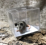 Little Critterz Possum Miniature Porcelain Figurine
