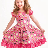 Pink Princess Girls Twirly Dress