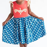 Wonder Girl Twirl Dress