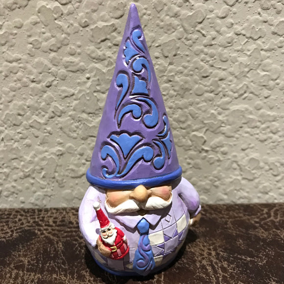 Jim Shore Purple Gnome