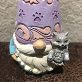Jim Shore Gnome with Cat