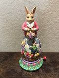 Jim Shore Easter Bunny Music Box