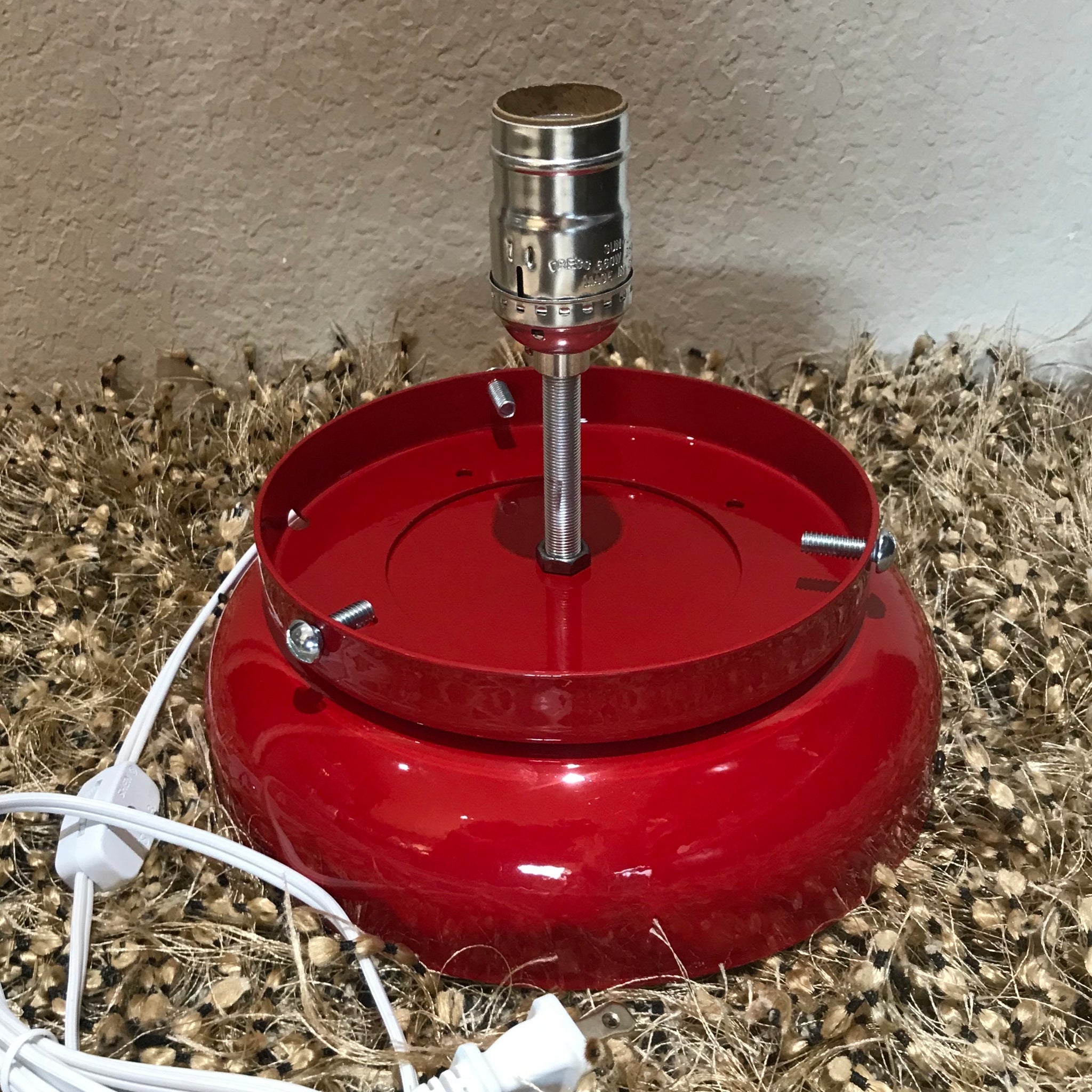 z. Heavy Lamp Base for Standard 6” Bottom Gas Pump Globe – Conner's ...